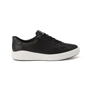 Kizik Men's Vegas 2 – Hands-Free Leather Sneakers - Black White
