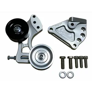 K Series Side Mount Pulley Kit K20 RSX EP3 DC5 K Swap For Honda Acura TL TSX CRX