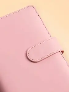 Macaron Cash Notebook, Multi-Functional Spiral Bound Ledger, 12 Zipper Pouches, Savings Journal, Perfect Gift for Friends