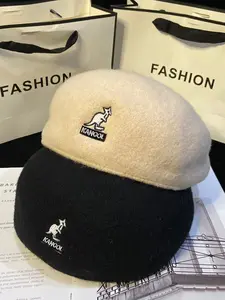 Women's Street Style Wool Beret Hat, Fashion Classic Vintage Warm Cap, Perfect for Parties and Daily Wear, Ideal Gift for Her