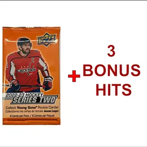 Upper Deck Series 2 Hockey Pack + 3 Pulls!