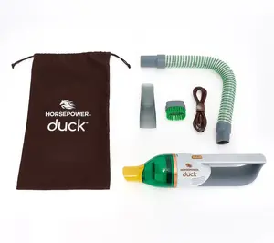 Horsepower Duck Gold Edition Portable Cordless Vacuum with HEPA Filter & Versatile Attachments for Efficient Cleaning