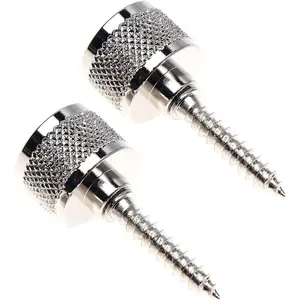 Fender Gretsch Chrome Guitar Strap Buttons (9221030000)