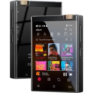 Oilsky Hi-Fi MP3 Player with Bluetooth and Wi-Fi, Lossless DSD High-Resolution Portable Digital Audio Music Player with 64GB Memory Card, Supports up to 1TB Storage, Portable Players