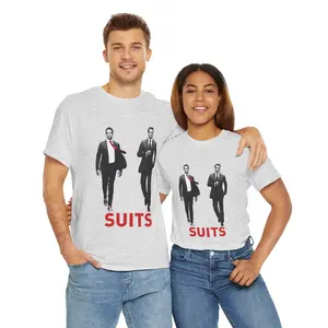 Suits Harvey Specter Mike Ross Unisex Cozy Cotton Tee - Suits TV Show Fans Apparel, Lawyer Quote Tshirt, Legal Drama Gift, Corporate