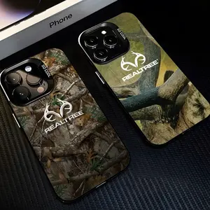 Fashion Realtree Real Tree Camo Phone Case For iPhone 17 16 15 14 13 12 11 Pro Max Air Plus Anti Fall Matte Cover