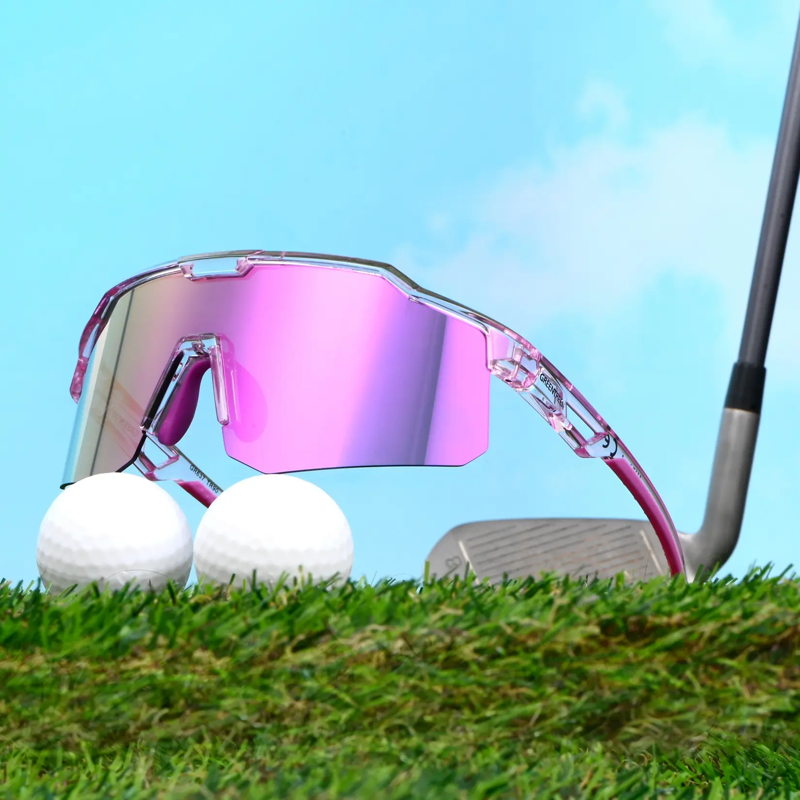 GREENTREEN Golf Sunglasses for Men Women: UV400 Protection  display picture 1