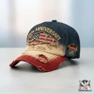 The 250th Anniversary "Patriot Distressed" Heritage Cap