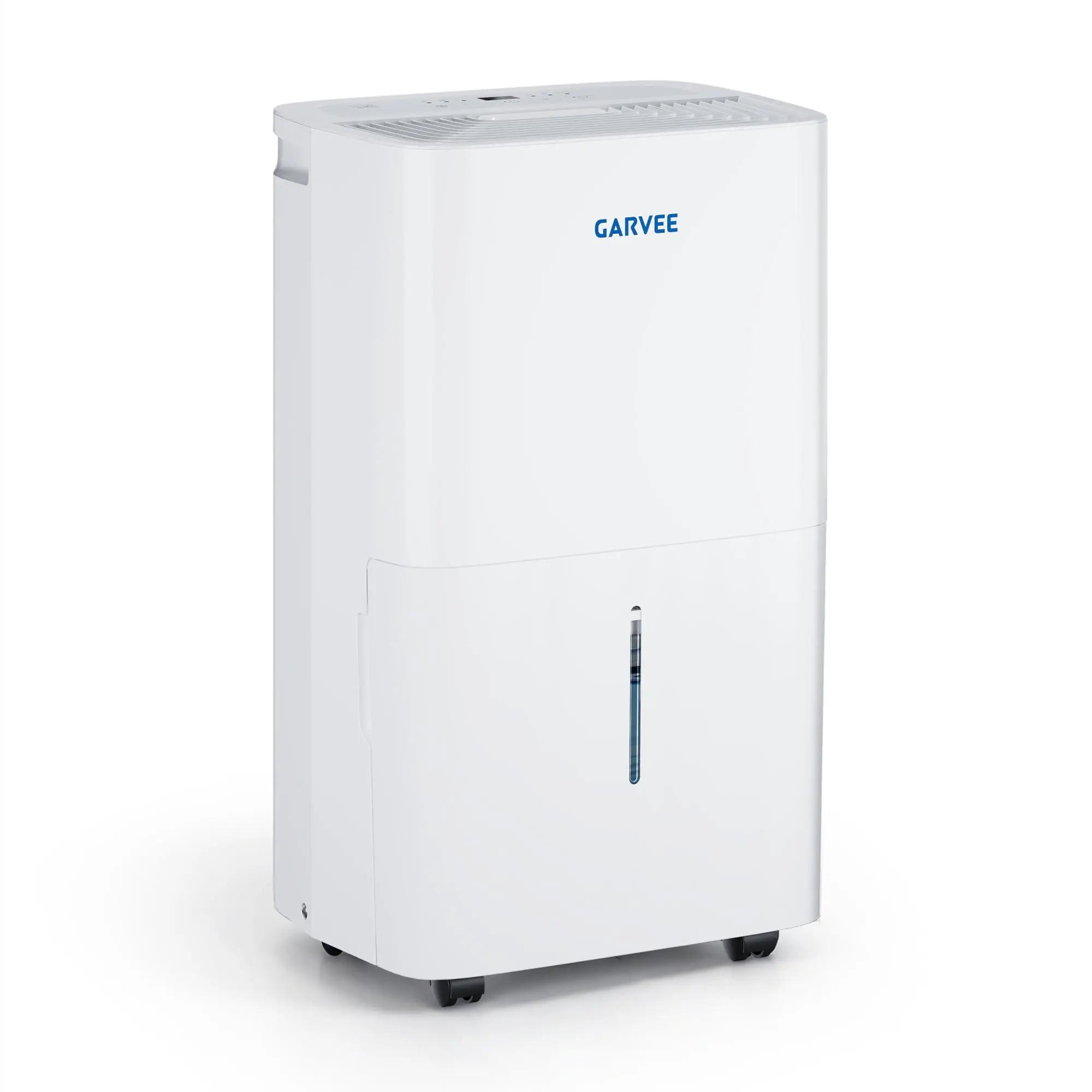 50 Pint Dehumidifier for up to 5,500 Sq Ft, with Reusable Air Filter 2.4 Gallon Water Tank, Compact for Home, Basement, Large Sized Rooms, Bathroom
