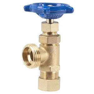 B&K  0.75 x 0.75 in. FIP x MHT Homewerks Brass Boiler Drain Valve