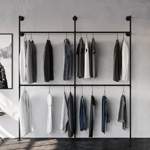 "KIM II DOUBLE Wardrobe for hanging clothes | open wardrobe rail"