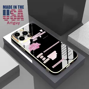 Electroplated Four-corner Phone Case for iPhone 15 Plus 16 Pro Max 14 13 12 11 XS XR Jesus Won Pattern Anti-Scratch Shockproof Soft Silicone Protective Cover