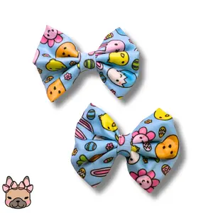 Easter Double Bows - Easter Bows For Dogs - Spring Accessories For Dogs