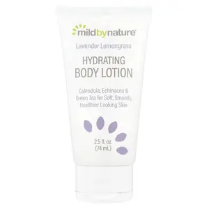 Mild By Nature Hydrating Body Lotion, Lavender Lemongrass, 2.5 fl oz (74 ml)