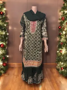 Traditional Designer Sharara Salwar Kameez Set – Ethnic Wear for Women-02