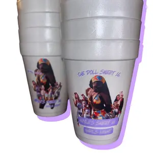 Customized cups Portable Washable Reusable Drinkware mouth