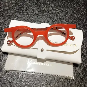 Y2K Chunky Round Reading Glasses Valentine s Day Gift 2026 for Women Anti Fatigue HD Lens Retro Style