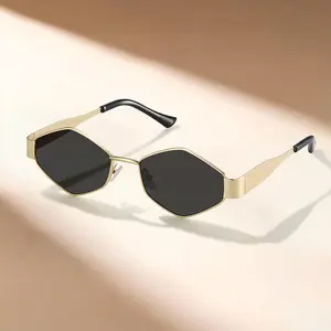 SOLA STREET2 Metal Frame Oval Fashion SunGlasses Suitable For Daily Wear Beach Accessories For Women&man Glasses Aviator Shades