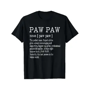 Paw Paw Definition Grandpa Father's Day Gifts Men T-Shirt T-Shirt