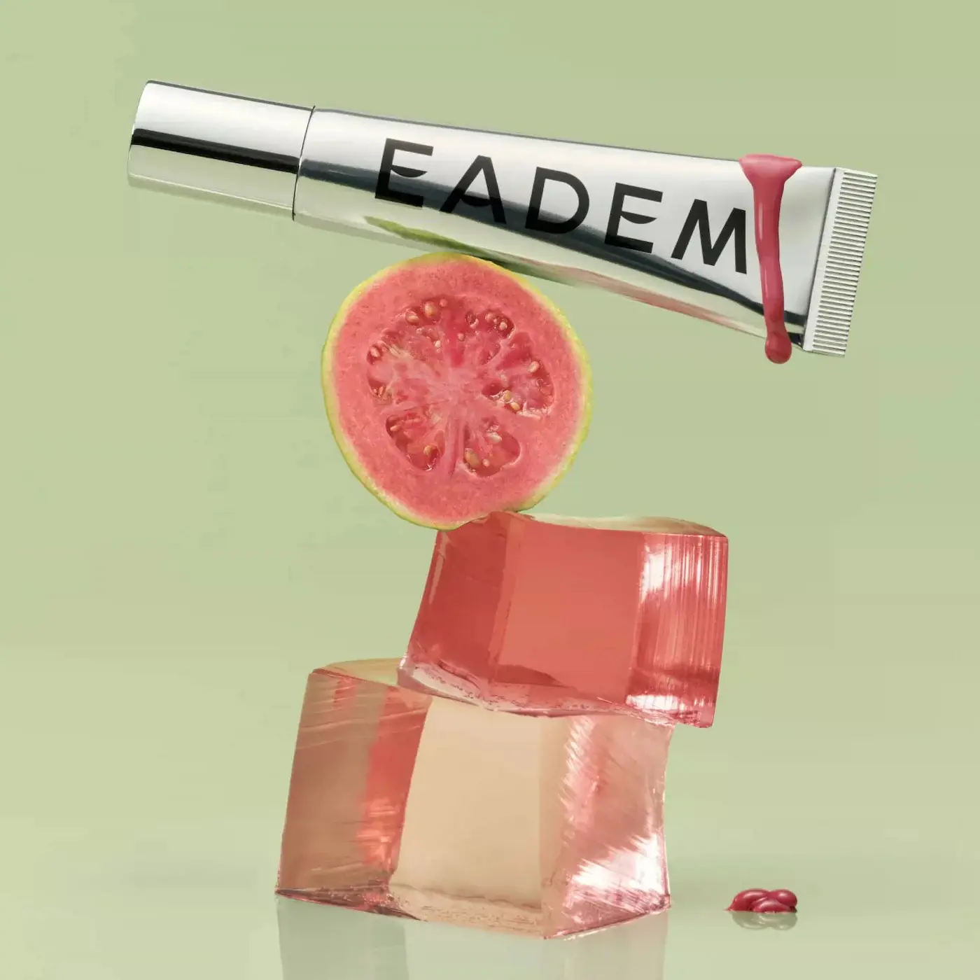 EADEM VEGAN GLASS GLOSS LIP BALMButter Mochi, Hydrating Lip Treatment BalmFor Dry Cracked Lips, Long LastingMoisturizing Shiny Lip Care