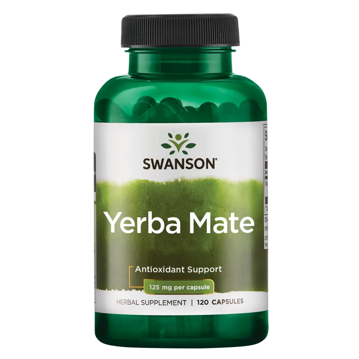 Swanson Yerba Mate 125 mg 120 Caps