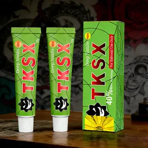 TKSX Tattoo Numbing Cream, Relief Cream for Laser Removal, Waxing, Eyebrow Threading, TKTX Tattoo External Cream (10g*2pcs)