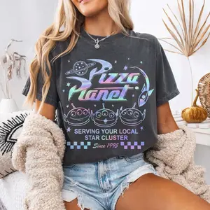 Pizza Planet Toy Stories Comfort Colors Shirt, Magical Aliens Sweatshirt, Pizza Planet Tee, Toy Story Family Shirts, Funny Magical Pizza Shirt 2HLB1