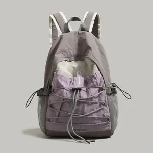HOW.R.U 2026 Fashion Outdoor Backpack Large Capacity Lightweight Travel Bag for Women Men School Daily Commute Camping Hiking Casual Waterproof Style