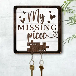 Personalized Couple Keychain, Custom Keychain Key Holder, Custom Couple Name Key Hook, Housewarming Gift, Newlywed Key Hanger, New Home Gift