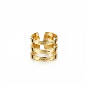 Name Ring | Personalized Gold Ring