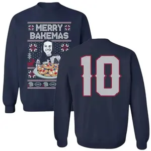 Dave Portnoy Merry Bakemas Ugly Christmas Sweater, Unisex Men & Women, Trendy Streatwear Gift