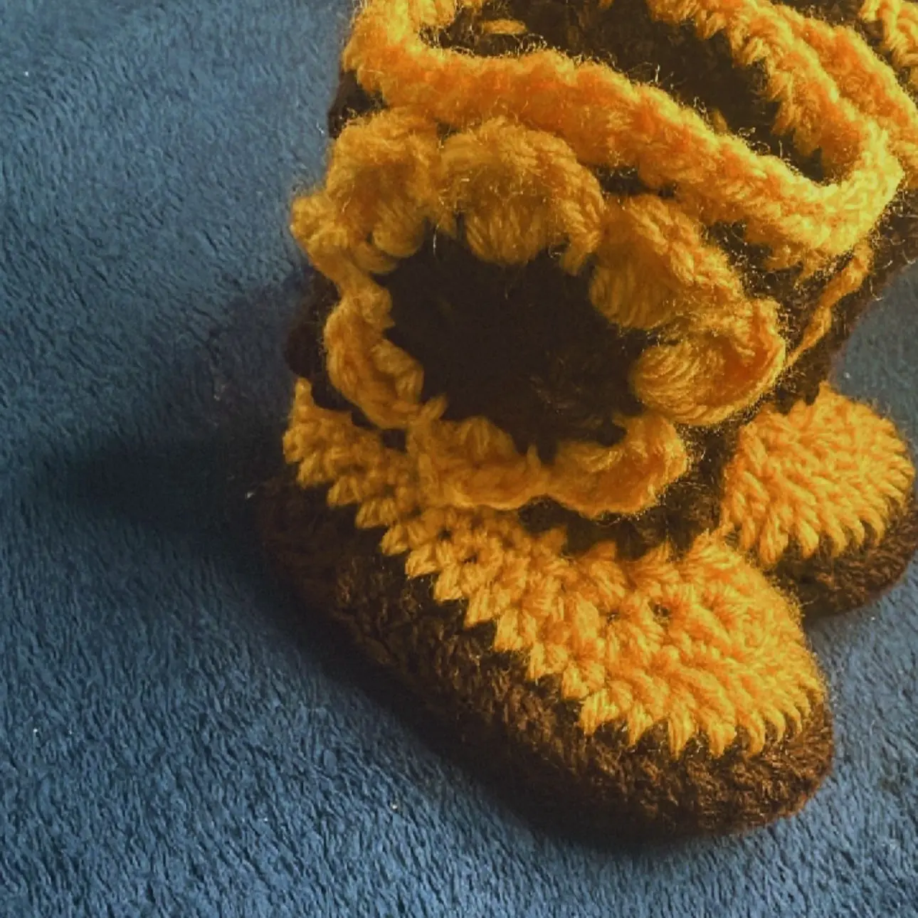 crocheted cowboy/girl boots Footwear Women