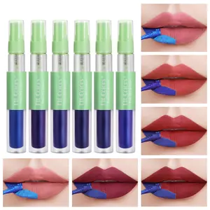 Fit Colors Matte Lip Stain Spray Peel off Long-Lasting Color, Non-Sticky Lip Gloss Makeup, Perfect for Daily Use, Long Lasting Lipgloss
