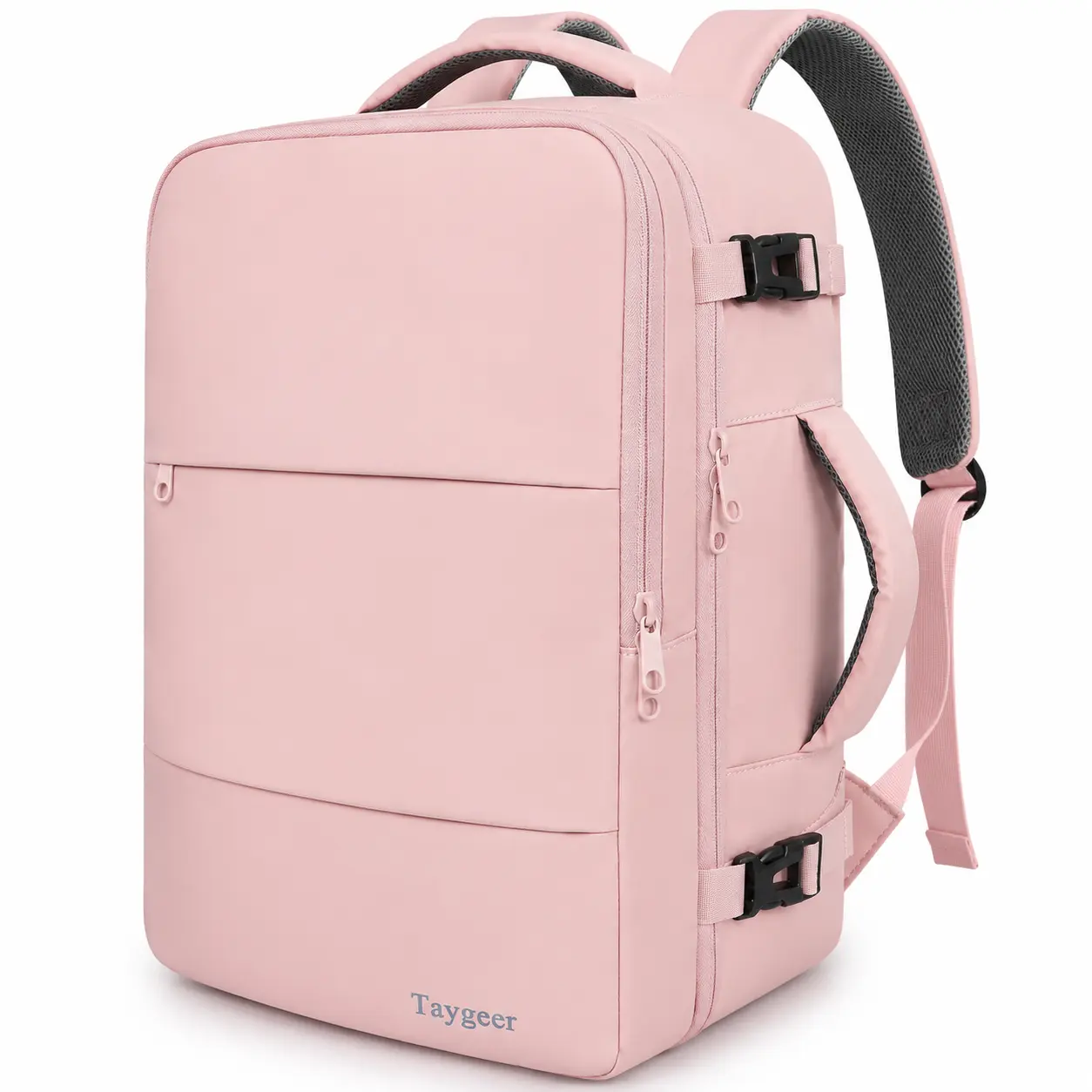 Taygeer Travel Backpack, Bookbag with 15.6 Inch Laptop Compartment, Carry On Backpack with Shoe Pouch & Water Bottle Pocket for Work, School and Travel
