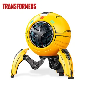Transformers TF-Y17Pro Mecha Bluetooth TWS Speaker 10W Hi-Fi 57mm Driver Portable RGB Tri-Pedal Stand 2000mAh Gaming Desk Décor Autobots - Audio, Aesthetic Audio Aesthetic Card Plastic Plastic Stereo Streaming Smartphone Smartphone Compact Rechargeable