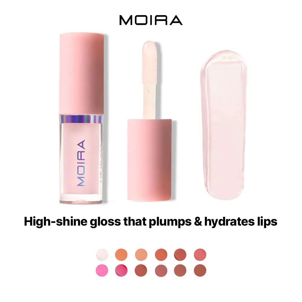 MOIRA | Lip Glaze Oil Plumper | Glossy Lip Plumping Oil for Hydrated Shine
