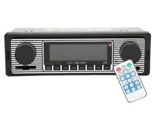 12V Car Stereo Radio FM SD/USB AUX Bluetooth Hands Free In Dash MP3 Player autoradio 1din Car Stereo