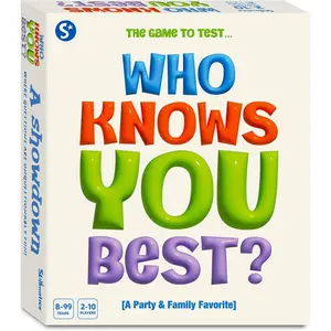 Card Game – Who Knows You Best? Hilarious Family Party Game for Kids, Boys, Girls, Teens & Adults, Fun for Game Nights & Parties, Gift for Ages 8, 9, 10 and Up, 2025 Edition