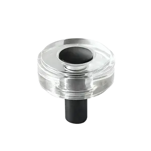 Luxe - 1.2" Matte Black Cabinet Knob