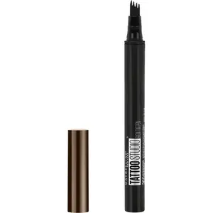 Maybelline TattooStudio Brow Tint Pen  Deep Brown 0.037oz Deep Brown Deep Brown