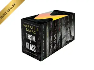 The Complete Throne of Glass Collection Full Series Set By Sarah J. Maas_Best Selling Book (2021)-paperback