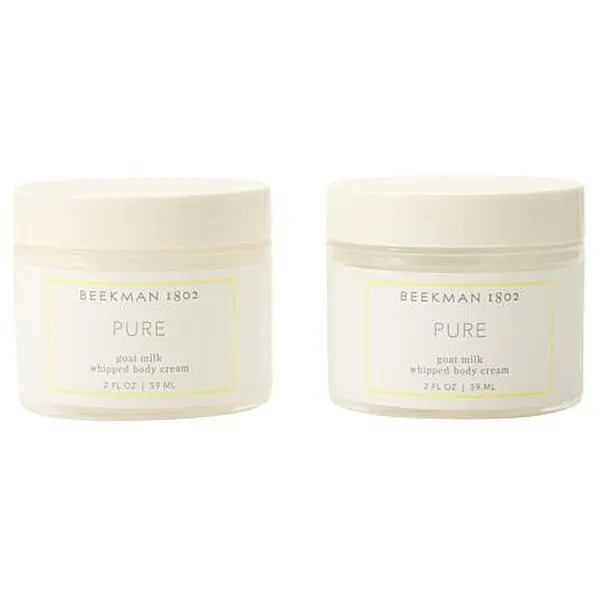 Beekman 1802 Goat Milk Body Cream Travel Duo - Pure Beekman 1802 Goat Milk Body Cream Travel Duo - Pure