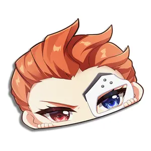 Overwatch Anime Moira Peeker | Sticker | Kawaii | Cute | Support