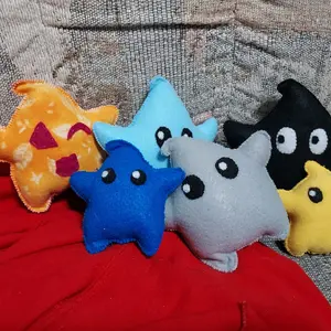 Handmade Star Plushies