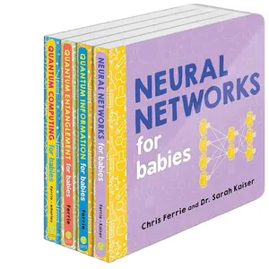 Quantum Science For Toddlers & Babies Book Set By Chris Ferrie - Baby University Quantum Science Board Book Set: STEM Board for Toddlers (Baby University Board Book Sets) coloring  book
