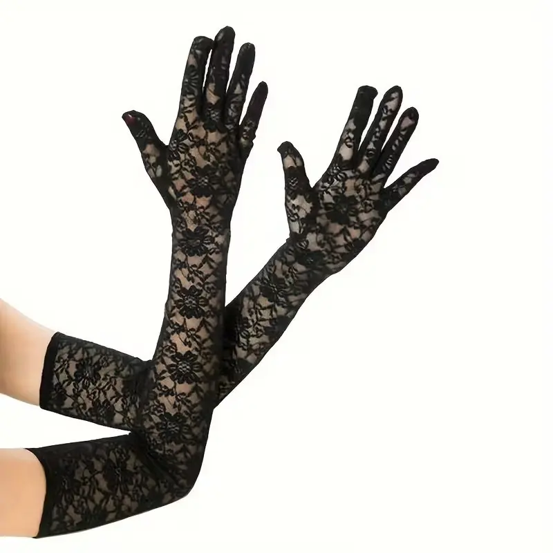 Vintage Lace Gloves Elegant Timeless Wedding Gloves Fancy Dress Gloves Wedding Prom Events Women Accessories Formal