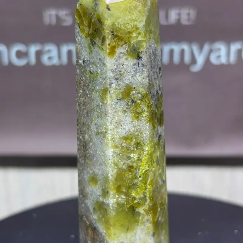 Madagascar Green Opal Crystal Tower