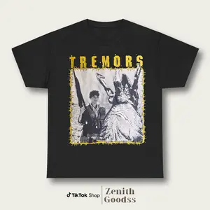 Tremors Featuring Reba Shirt, Tremors Shirt, Reba Mcentire Shirt, VHS Movies Tee, Horror Movie Graphic Unisex Cotton Tee