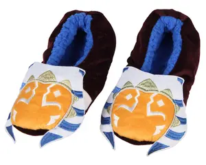 Star Wars Slippers Clone Wars Ahsoka Tano Slipper Socks with No-Slip Sole For Women Men