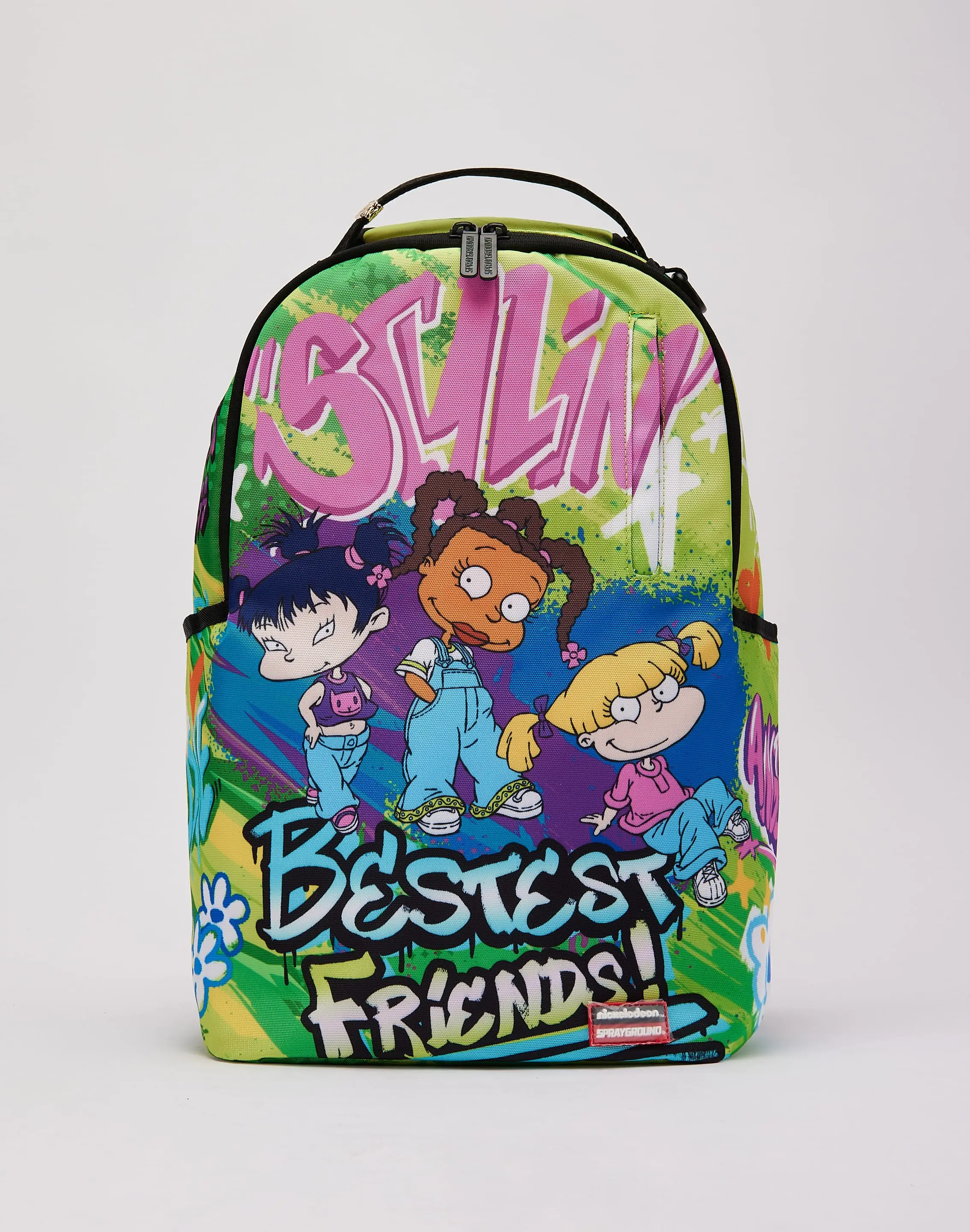 Womens Sprayground Rugrats Girl Graffiti Backpack